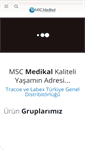 Mobile Screenshot of mscmedikal.com