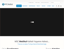 Tablet Screenshot of mscmedikal.com